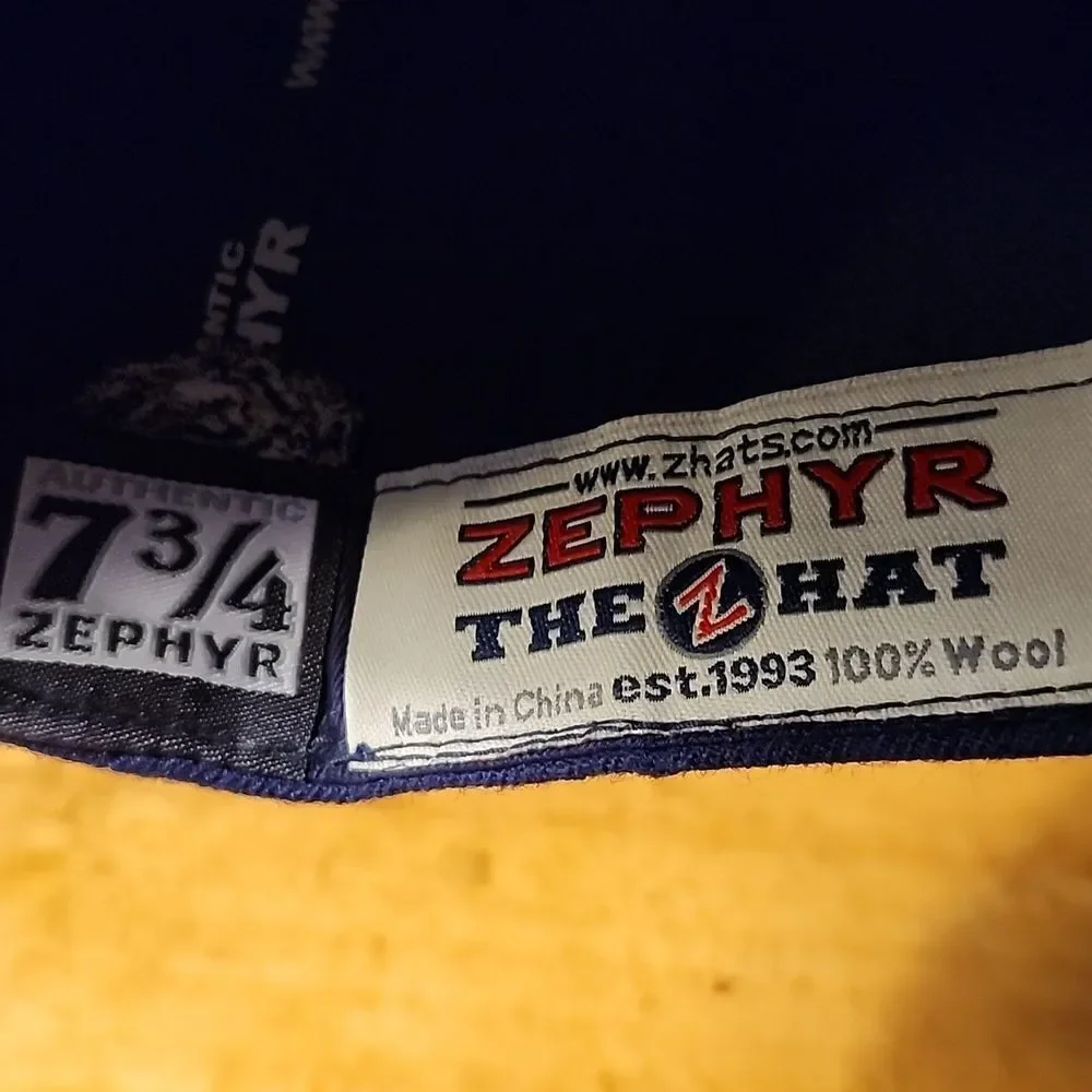 Zephyr 7 3/4 University of Pittsburgh Panthers Pitt Hat - New